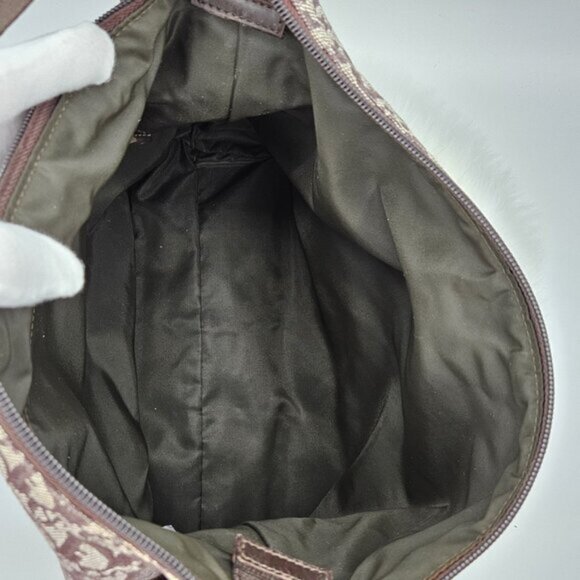 Christian Dior Brown Oblique Canvas Messenger Bag - Picture 9 of 16